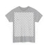 Keffiyeh Pattern Heavy Cotton Tee - Modern Mesh Design Streetwear T-Shirt